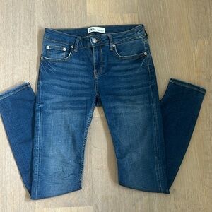 Zara Dark Wash Skinny Jeans